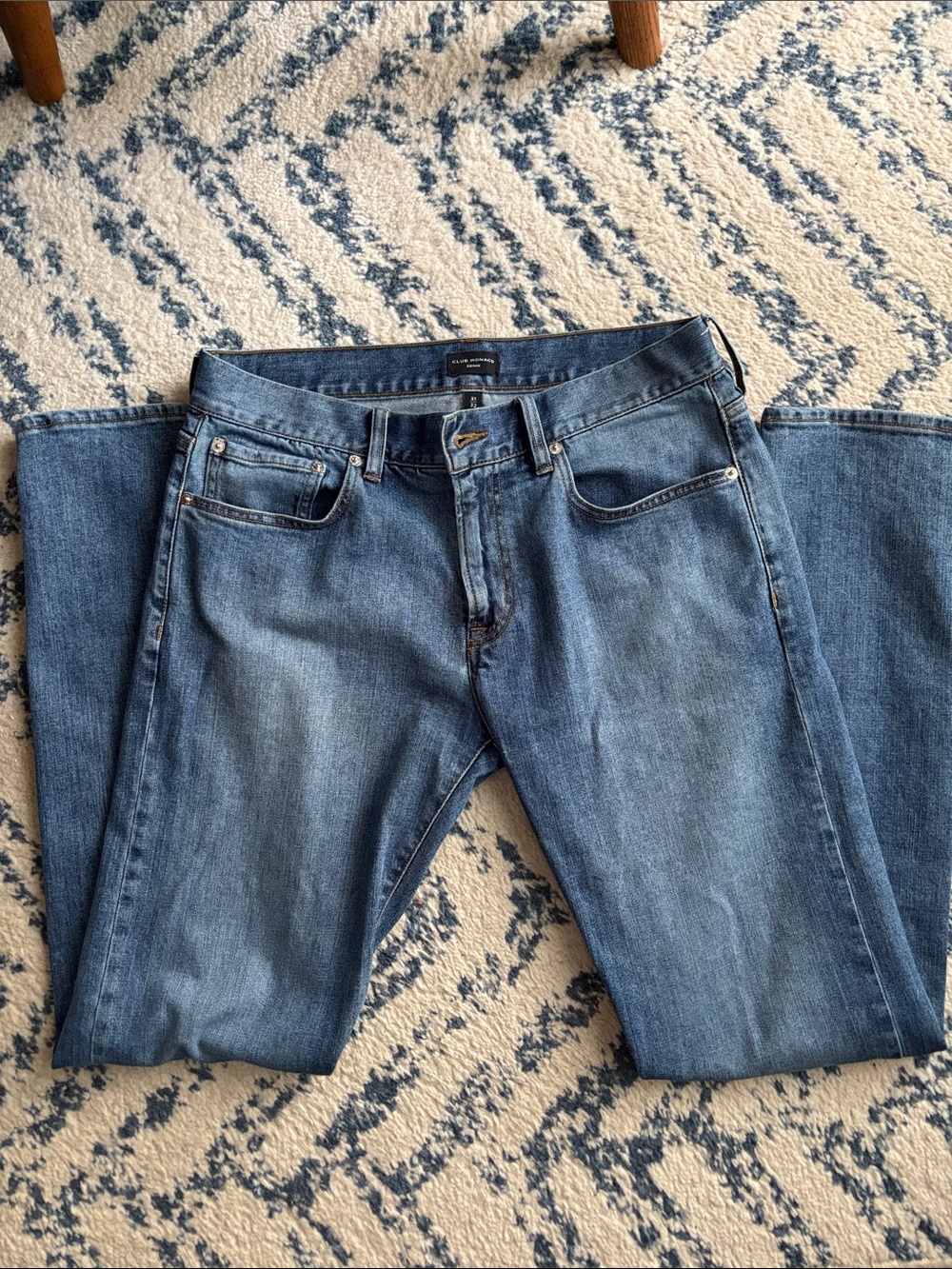 Club Monaco Medium Blue Super Slim Men’s Jeans